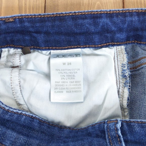 Joe's Jeans Blue Ankle & Cropped Women's Jeans - Picture 4 of 11